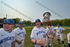 Baseball vs Babson  Wheaton College Baseball players celebrate their victory over Babson to win the NEWMAC Championship for the third year in a row. - (Photo by Keith Nordstrom) : Wheaton, baseball, NEWMAC